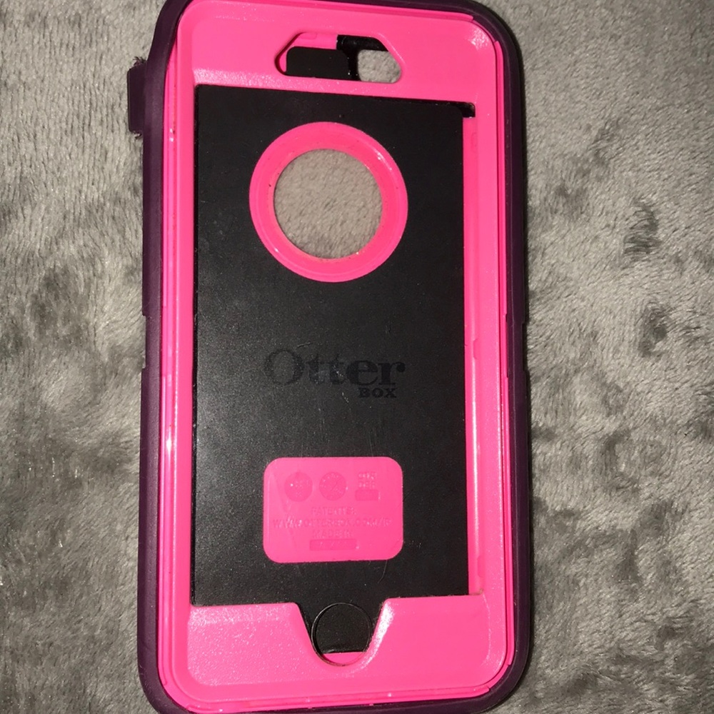 Purple and Pink Otter Box Iphone 6/6s Case